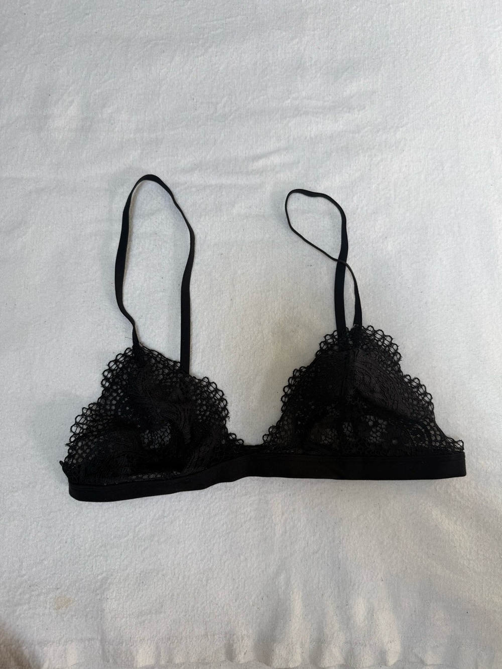 Victoria’s Secret Black Lace Bralette - Women Intimates & Sleepwear Size M